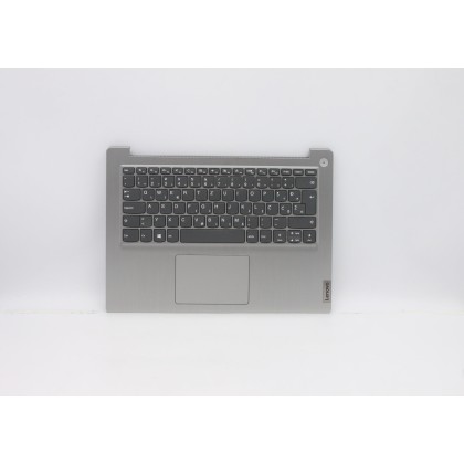 Lenovo 5CB0X56606 C-Cover with keyboard, Slovenian, Platinum Grey, Non-Backlight, Non-Fingerprint, UK