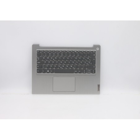 Lenovo 5CB0X56606 C-Cover with keyboard, Slovenian, Platinum Grey, Non-Backlight, Non-Fingerprint, UK