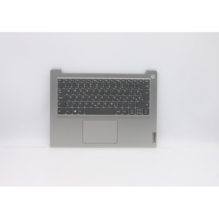 Lenovo 5CB0X56606 C-Cover with keyboard, Slovenian, Platinum Grey, Non-Backlight, Non-Fingerprint, UK