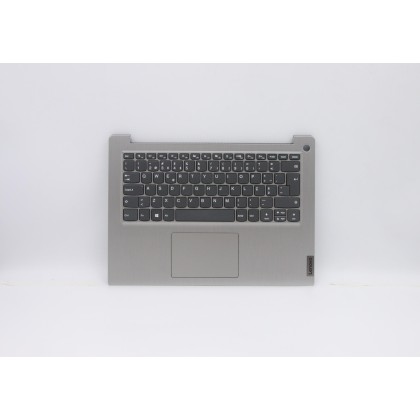 Lenovo 5CB0X56620 C-Cover with keyboard, Portuguese, Platinum Grey, Non-Backlight, Fingerprint, UK