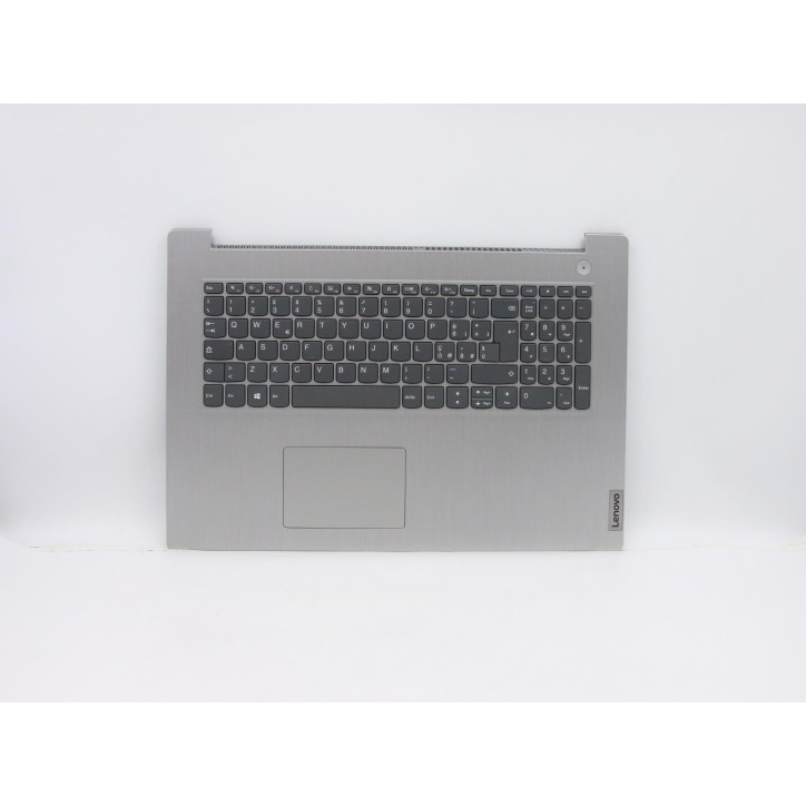 Lenovo 5CB0X56837 C-Cover with keyboard, Italian, Platinum Grey, Non-Backlight, Non-Fingerprint, UK