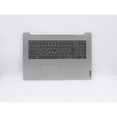 Lenovo 5CB0X56853 C-Cover with keyboard, Hungarian, Platinum Grey, Non-Backlight, Non-Fingerprint, UK
