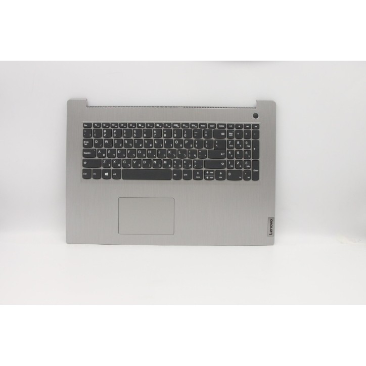 Lenovo 5CB0X56882 C-Cover with keyboard, Hebrew, Platinum Grey, Non-Backlight, Fingerprint, US