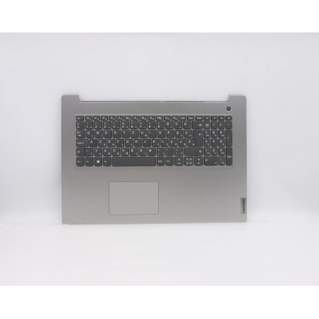 Lenovo 5CB0X56883 C-Cover with keyboard, Hungarian, Platinum Grey, Non-Backlight, Fingerprint, UK