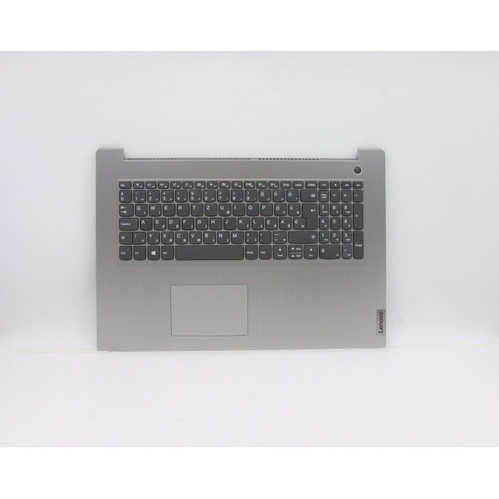Lenovo 5CB0X56883 C-Cover with keyboard, Hungarian, Platinum Grey, Non-Backlight, Fingerprint, UK