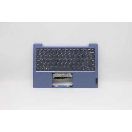 Lenovo 5CB0X56930 Palmrest Top Case con tastiera, Inglese (Stati Uniti), Ice Blue, Senza_retroilluminazione