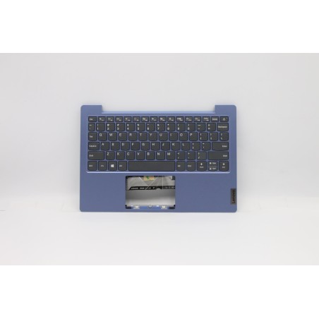 Lenovo 5CB0X56930 Palmrest Top Case con tastiera, Inglese (Stati Uniti), Ice Blue, Senza_retroilluminazione
