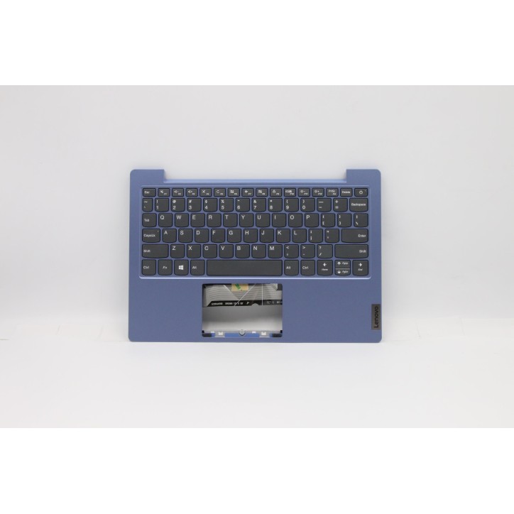 Lenovo 5CB0X56930 Palmrest Top Case con tastiera, Inglese (Stati Uniti), Ice Blue, Senza_retroilluminazione