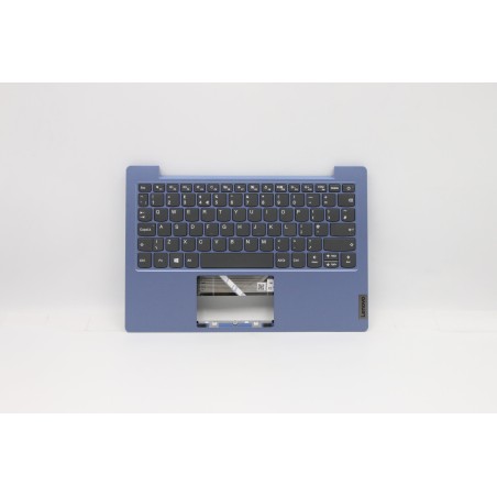 Lenovo 5CB0X56931 Palmrest Top Case con tastiera, Inglese Regno Unito, Ice Blue, Senza_retroilluminazione