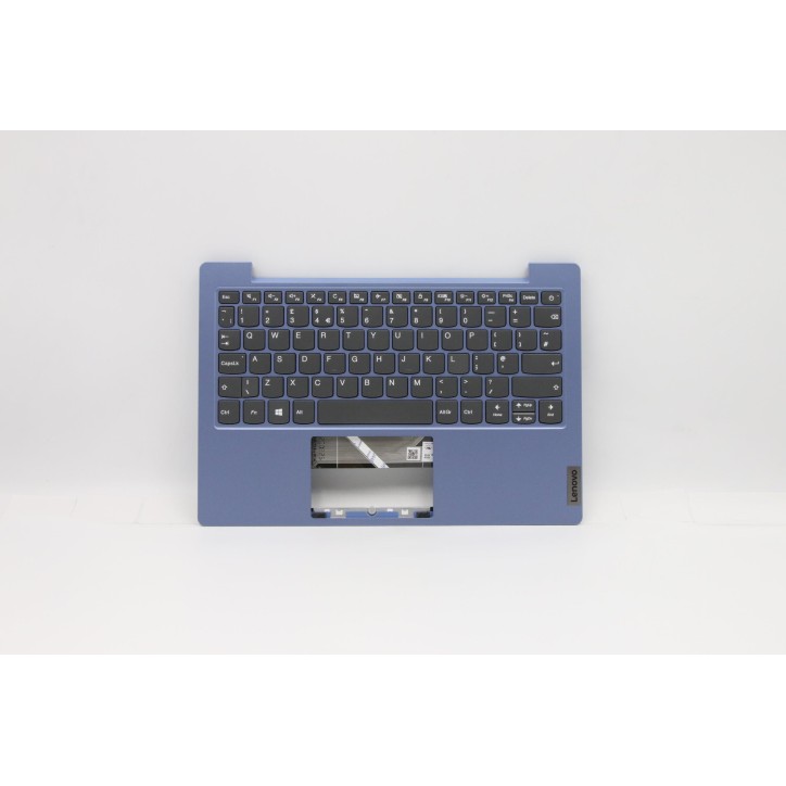 Lenovo 5CB0X56931 Palmrest Top Case con tastiera, Inglese Regno Unito, Ice Blue, Senza_retroilluminazione