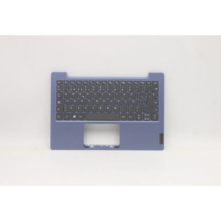 Lenovo 5CB0X56933 C-Cover with keyboard, Spanish, Ice Blue, Non-Backlight, UK
