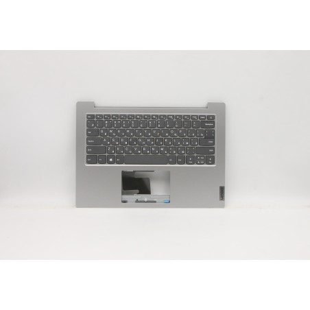 Lenovo 5CB0X56975 C-Cover with keyboard, Russian, Platinum Grey, Non-Backlight, US