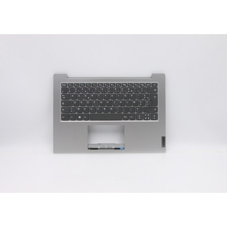 Lenovo 5CB0X56976 C-Cover with keyboard, French, Platinum Grey, Non-Backlight, US