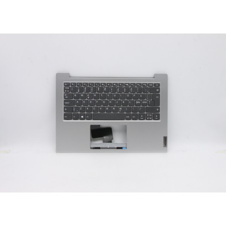 Lenovo 5CB0X56981 C-Cover with keyboard, Nordic, Platinum Grey, Non-Backlight, UK