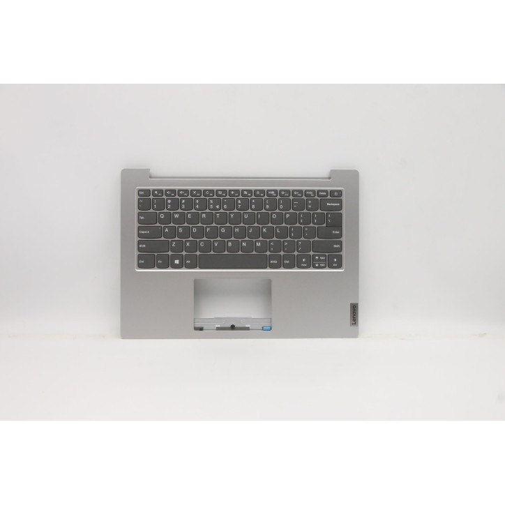 Lenovo 5CB0X56986 Palmrest Top Case con tastiera, Inglese (Stati Uniti/Europa), Grigio platino, Senza_retroilluminazione