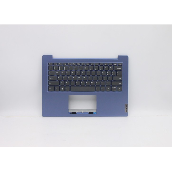 Lenovo 5CB0X56994 Palmrest Top Case con tastiera, Inglese (Stati Uniti), Ice Blue, Senza_retroilluminazione