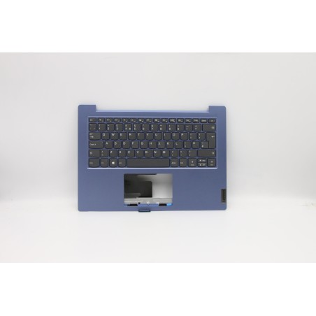 Lenovo 5CB0X56995 Palmrest Top Case con tastiera, Inglese Regno Unito, Ice Blue, Senza_retroilluminazione