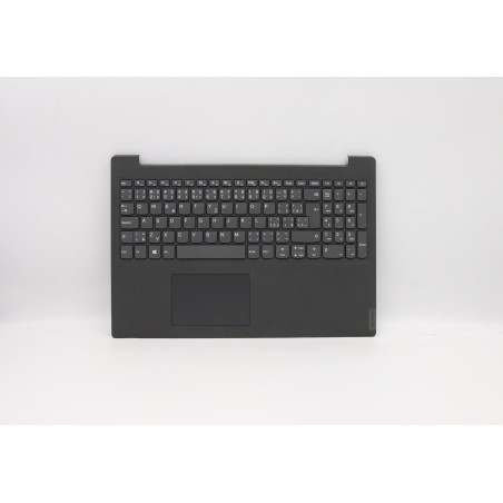Lenovo 5CB0X57077 Palmrest Top Case con tastiera, Ceco, grigio ferro, Senza retroilluminazione, UK
