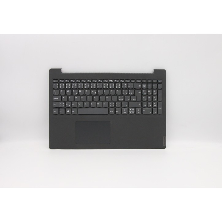 Lenovo 5CB0X57077 Palmrest Top Case con tastiera, Ceco, grigio ferro, Senza retroilluminazione, UK