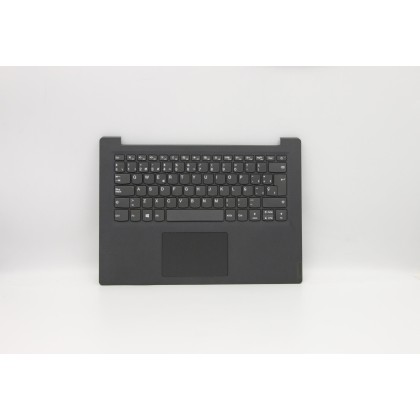 Lenovo 5CB0X57129 Palmrest Top Case con tastiera, Spagnolo, Grigio ferro