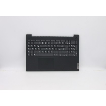 Lenovo 5CB0X57448 C-Cover with keyboard, Italian, Black, Non-Backlight, Non-Fingerprint, UK