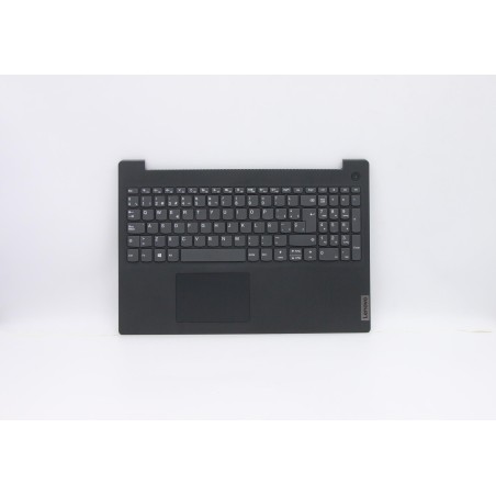 Lenovo 5CB0X57449 C-Cover with keyboard, Spanish, Black, Non-Backlight, Non-Fingerprint, UK
