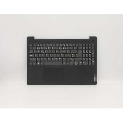 Lenovo 5CB0X57452 C-Cover with keyboard, Portuguese, Black, Non-Backlight, Non-Fingerprint, UK