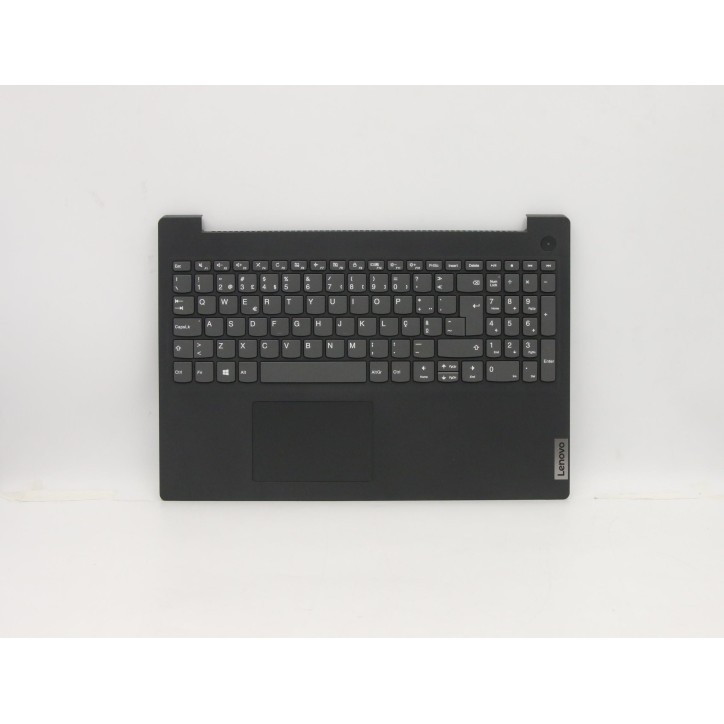 Lenovo 5CB0X57452 C-Cover with keyboard, Portuguese, Black, Non-Backlight, Non-Fingerprint, UK