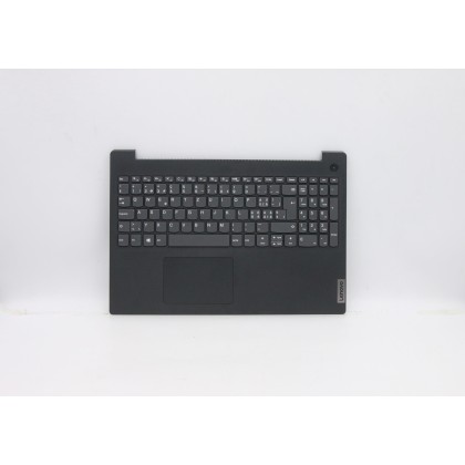 Lenovo 5CB0X57469 C-Cover with keyboard, Switzerland, Black, Non-Backlight, Non-Fingerprint, UK