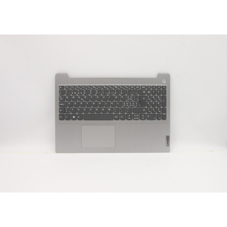 Lenovo 5CB0X57499 C-Cover with keyboard, Switzerland, Platinum Grey, Non-Backlight, Non-Fingerprint, UK