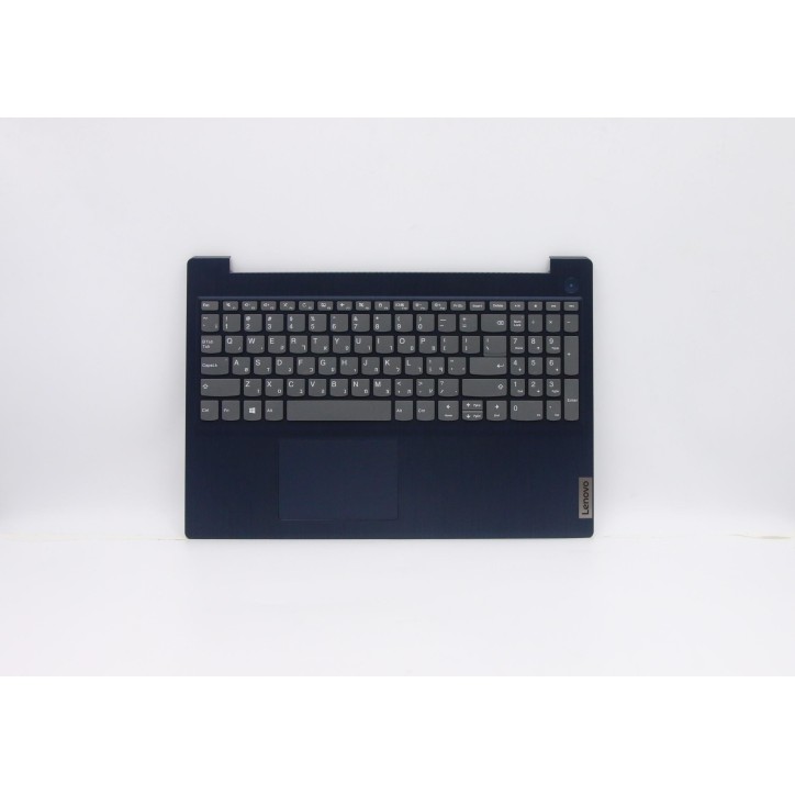 Lenovo 5CB0X57553 Palmrest Top Case con tastiera, Ebraico, blu scuro, Senza lettore di impronte digitali