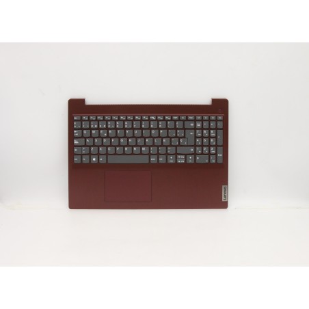 Lenovo 5CB0X57599 C-Cover with keyboard, Spanish, Coral Red, Non-Backlight, Non-Fingerprint, UK