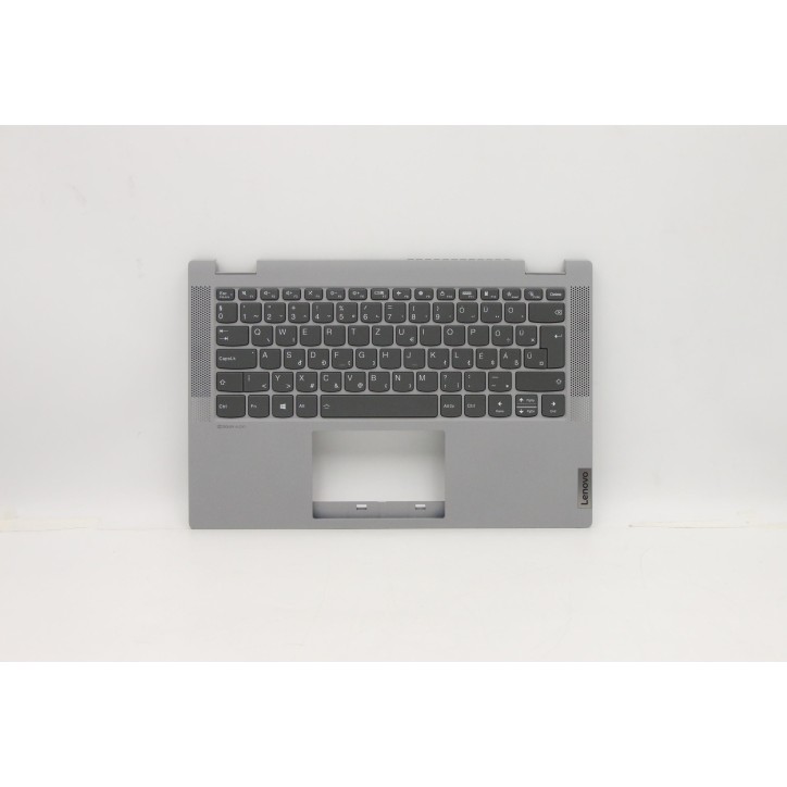Lenovo 5CB0Y85320 C-Cover with keyboard, Hungarian, Platinum Grey, Backlight, Non-Fingerprint, UK
