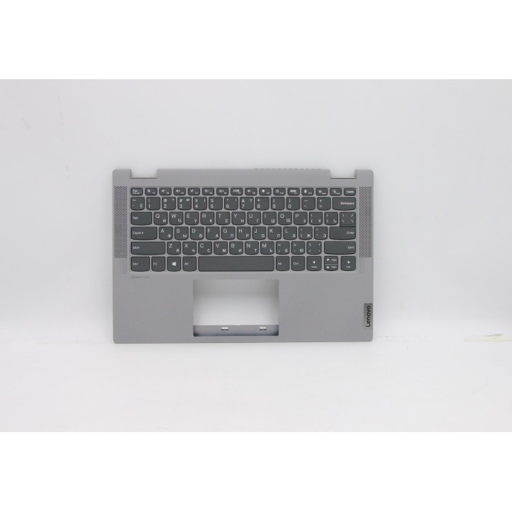 Lenovo 5CB0Y85343 C-Cover with keyboard, Russian, Platinum Grey, Non-Backlight, Non-Fingerprint, US