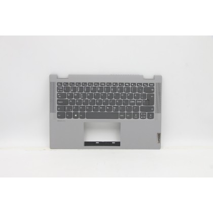 Lenovo 5CB0Y85352 C-Cover with keyboard, Nordic, Platinum Grey, Non-Backlight, Non-Fingerprint, UK