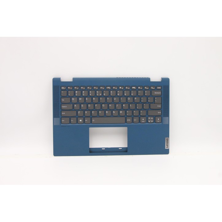 Lenovo 5CB0Y85578 Palmrest Top Case con tastiera, Inglese (Stati Uniti/Europa), Retroilluminazione, Senza_lettore di impronte di