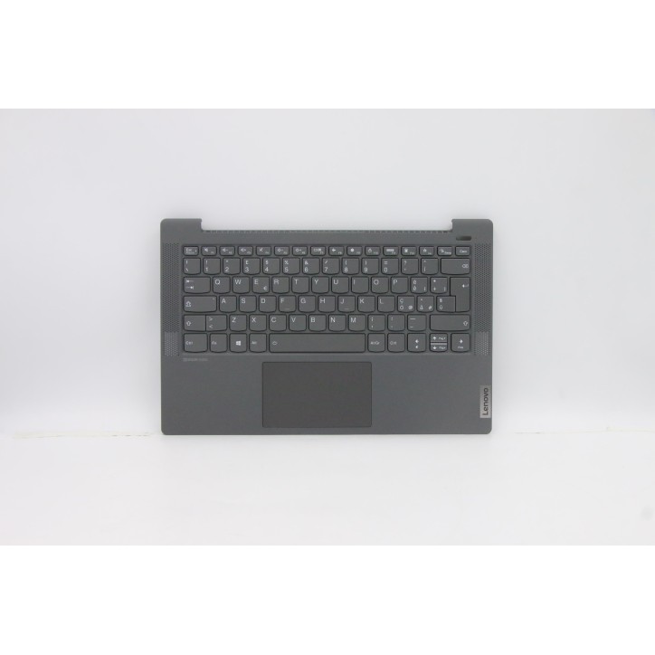 Lenovo 5CB0Y88512 Palmrest Top Case con tastiera, Italiano, nero, Retroilluminazione, Lettore di impronte digitali