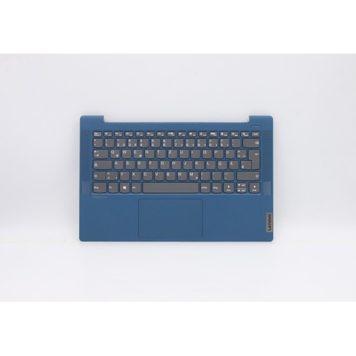 Lenovo 5CB0Y89221 C-Cover with keyboard, German, Blue, Non-Backlight, Non-Fingerprint, UK