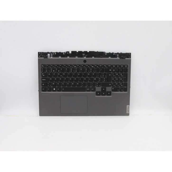Lenovo 5CB0Y99285 Palmrest Top Case con tastiera, Belga, Retroilluminazione, Senza lettore di impronte digitali, UK