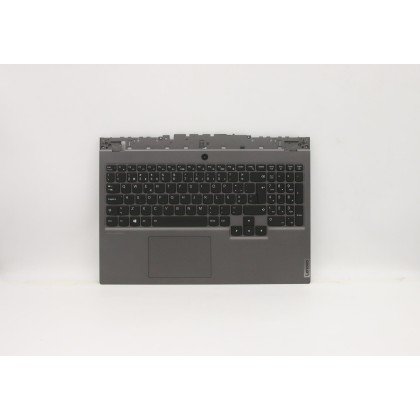 Lenovo 5CB0Y99307 Palmrest Top Case con tastiera, Portoghese, Senza lettore di impronte digitali