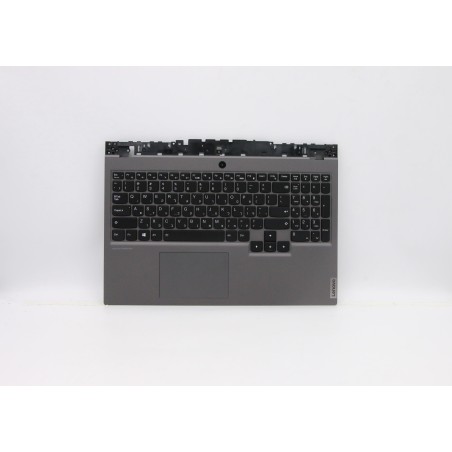 Lenovo 5CB0Y99330 Palmrest Top Case con tastiera, Ebraico, Retroilluminazione RGB, Senza_lettore di impronte digitali