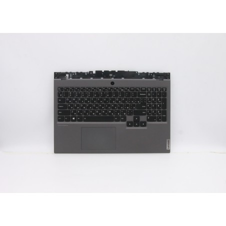 Lenovo 5CB0Y99340 Palmrest Top Case con tastiera, Russo, Retroilluminazione RGB, Senza_lettore di impronte digitali