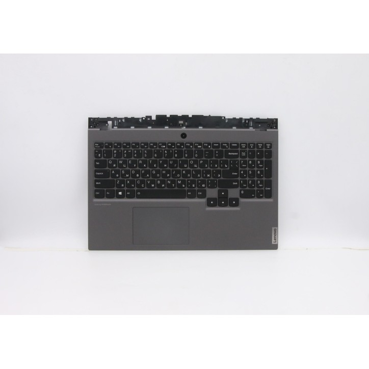 Lenovo 5CB0Y99340 Palmrest Top Case con tastiera, Russo, Retroilluminazione RGB, Senza_lettore di impronte digitali