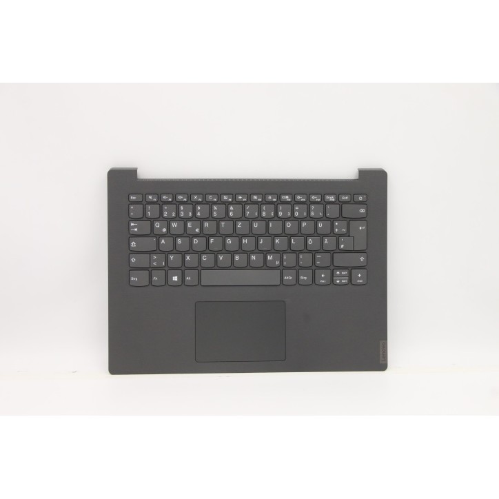 Lenovo 5CB0Y99357 Palmrest Top Case con tastiera, Tedesco, Grigio ferro, Senza_retroilluminazione