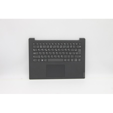 Lenovo 5CB0Y99371 Palmrest Top Case con tastiera, Ceco, grigio ferro, Senza retroilluminazione, UK