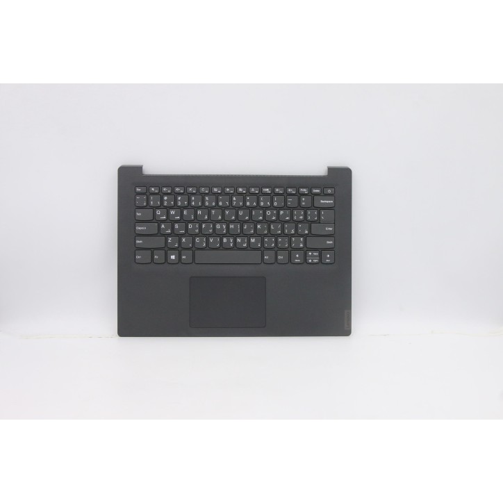 Lenovo 5CB0Y99375 Palmrest Top Case con tastiera, Arabo, grigio ferro, Senza retroilluminazione, US