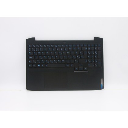 Lenovo 5CB0Y99479 Palmrest Top Case con tastiera, Ungherese, Nero onice, Retroilluminazione
