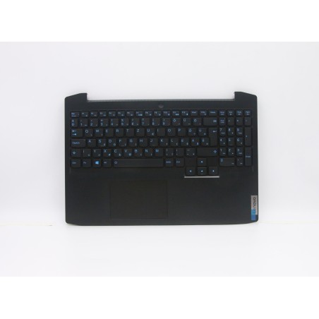 Lenovo 5CB0Y99479 Palmrest Top Case con tastiera, Ungherese, Nero onice, Retroilluminazione