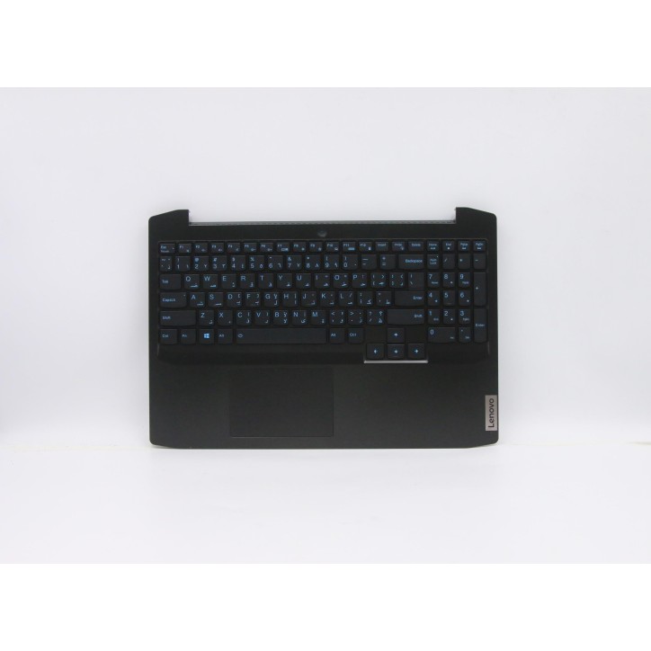 Lenovo 5CB0Y99500 Palmrest Top Case con tastiera, Arabo, Nero onice, Retroilluminazione, US