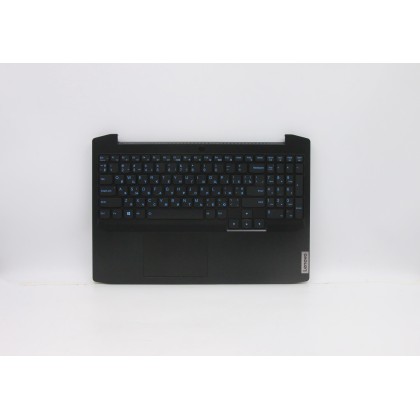 Lenovo 5CB0Y99502 Palmrest Top Case con tastiera, Ucraina, Nero onice, Retroilluminazione